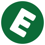 The e in the sesha logo